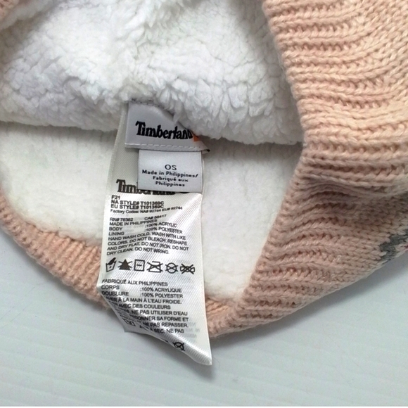 NEW Timberland Fair Isle Beanie - Picture 2 of 10